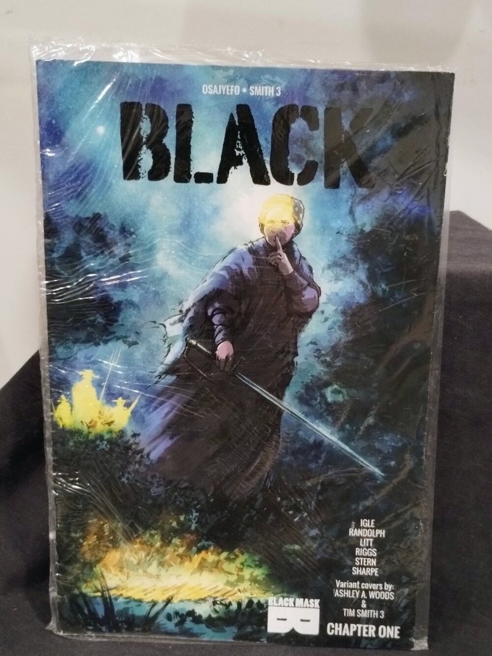 Black #1 Black Mask Studios Rare Woods Incentive Variant First Print - NM